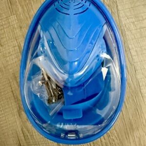 New Blue Full Face Snorkel Child’s Mask $12